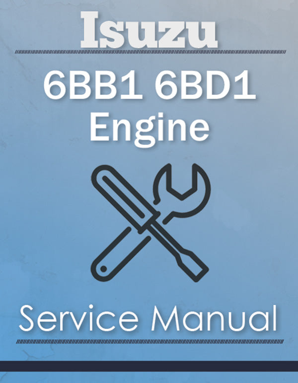 Isuzu 6BB1 and 6BD1 Engine - Service Manual