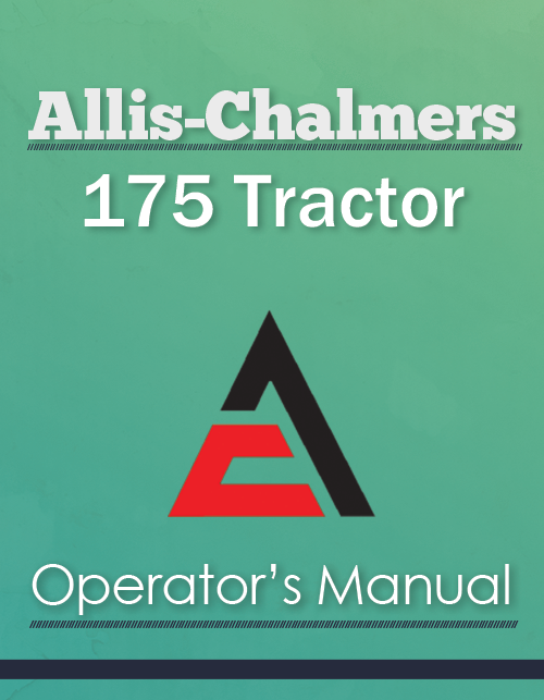Allis-Chalmers 175 Tractor Manual