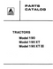 Allis-Chalmers 190 and 190XT Tractors  - Parts Manual