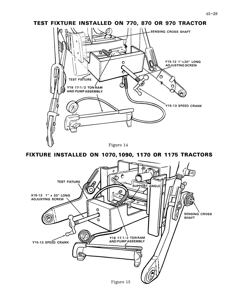 Case 1070 and 970 Tractor - Service Manual