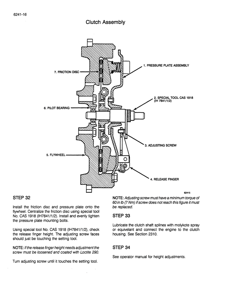 Case IH 385, 395, 485 and 495 Tractor - Service Manual