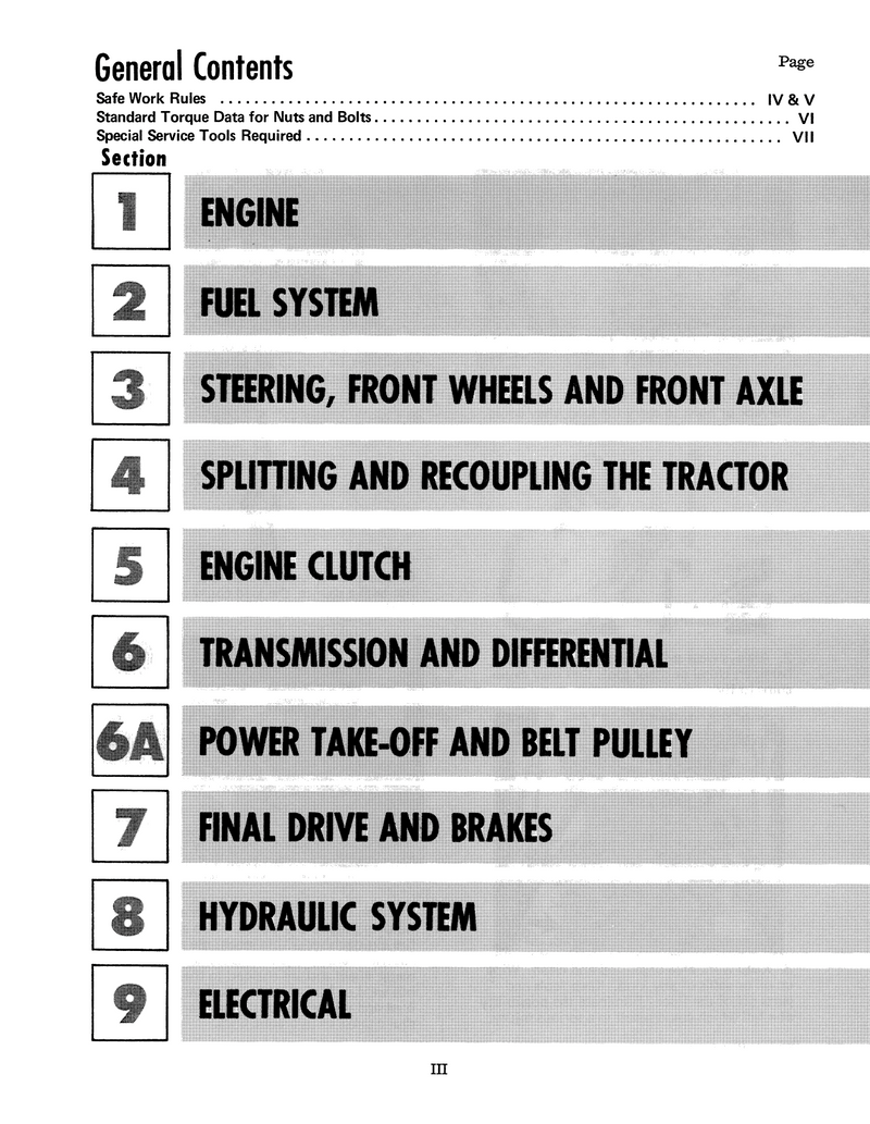 International Harvester CUB and CUB LOBOY Tractor - Service Manual
