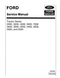 Ford 2000, 3000, 3400, 3500, 3550, 4000, 4400, 4500, 5000, 5500, 5550, and 7000 Tractor - COMPLETE Service Manual