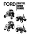 Ford 3230, 3430, 3930, 4630, and 5030 Tractors - COMPLETE Service Manual