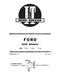 Ford 2N , 8N and 9N Series - I&T Shop Service Manual