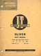 Oliver 66, 77, 88, 770, and 880 Tractors - I&T Shop Manual