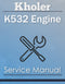 Kohler K532 Engine - Service Manual