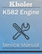 Kohler K582 Engine - Service Manual