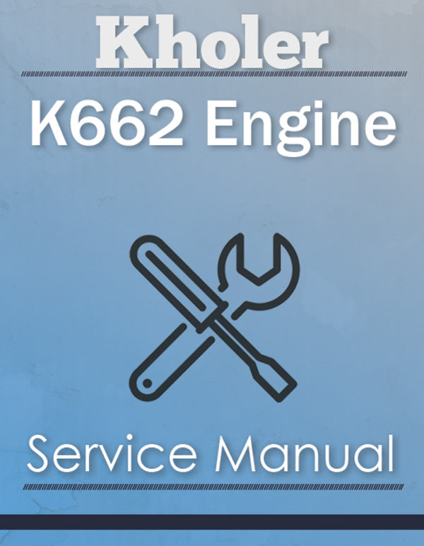 Kohler K662 Engine - Service Manual