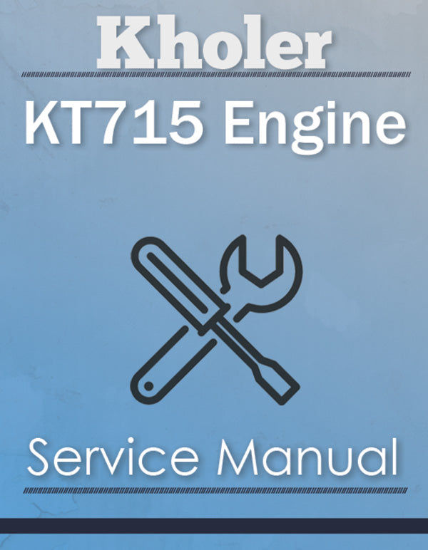 Kohler KT715 Engine - Service Manual