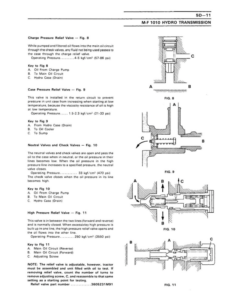Massey Ferguson 1010, 1020, 1030, 1035, 1040, and 1045 Tractor - Service Manual