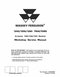 Massey Ferguson 1125, 1140, 1145, 1240, 1250, and 1260 Tractor - Service Manual