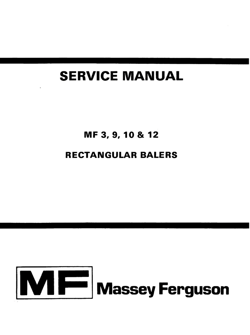 Massey Ferguson 3, 9, 10, and 12 Baler - Service Manual