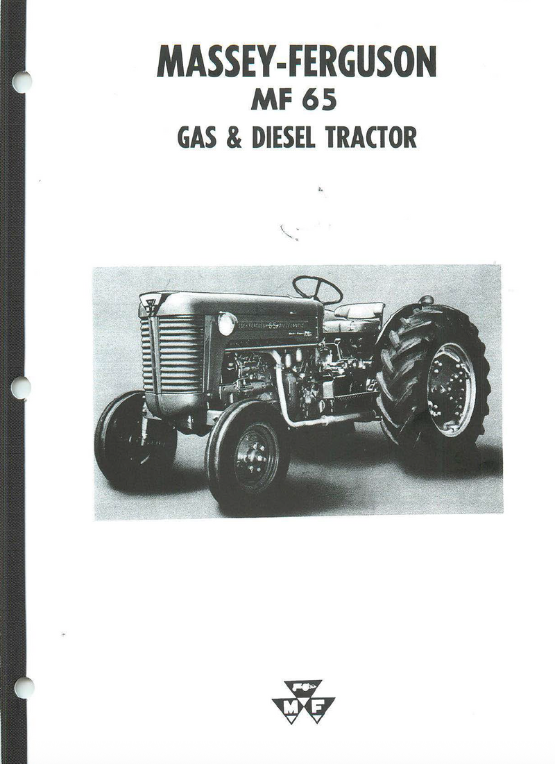 Massey Ferguson 65 Tractor Manual