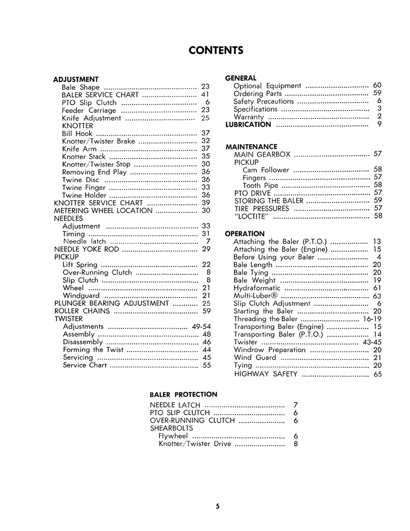 New Holland 275 Hay Baler – Operator’s Manual