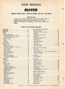 Oliver Super 55 and 550 Tractor - Service Manual