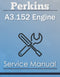 Perkins A3.152 Engine - Service Manual