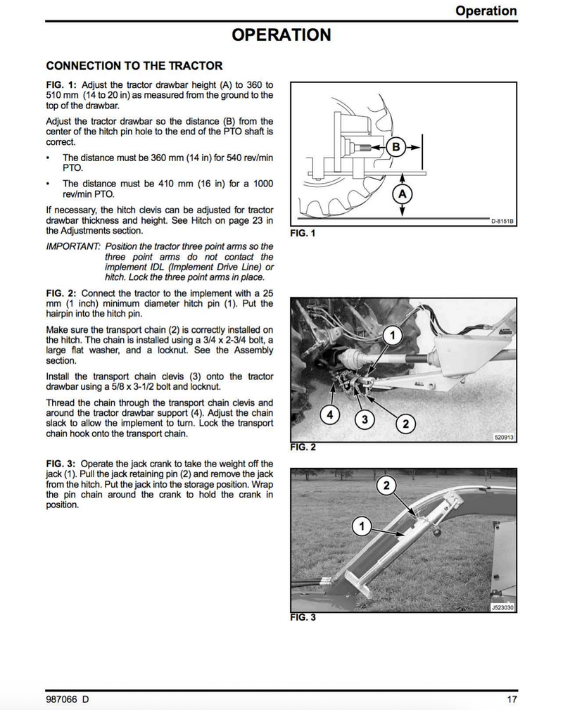 New Idea 5209 and 5212 Mower Conditioner - Operator's Manual