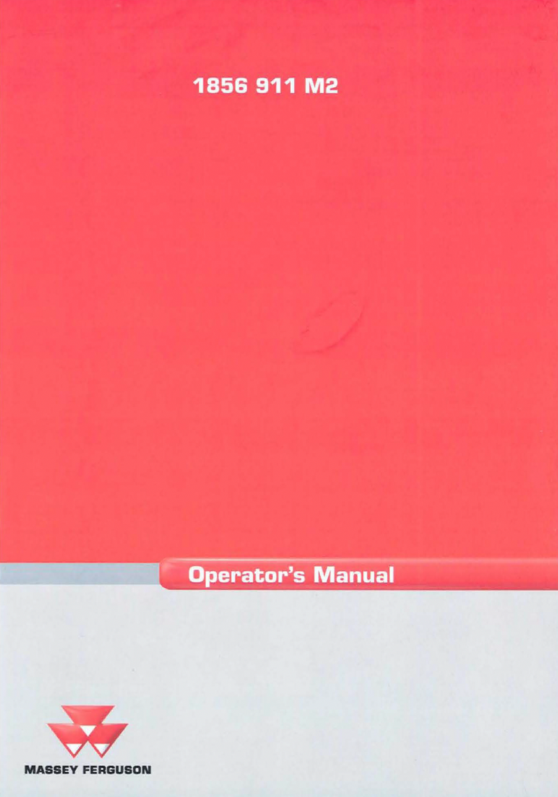Massey Ferguson 231 Tractor Manual