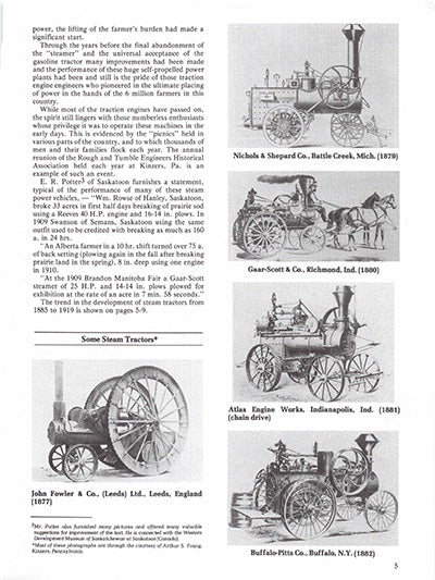 The Agricultural Tractor (1855-1950)