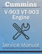 Cummins V-903 VT-903 Engine - Service Manual