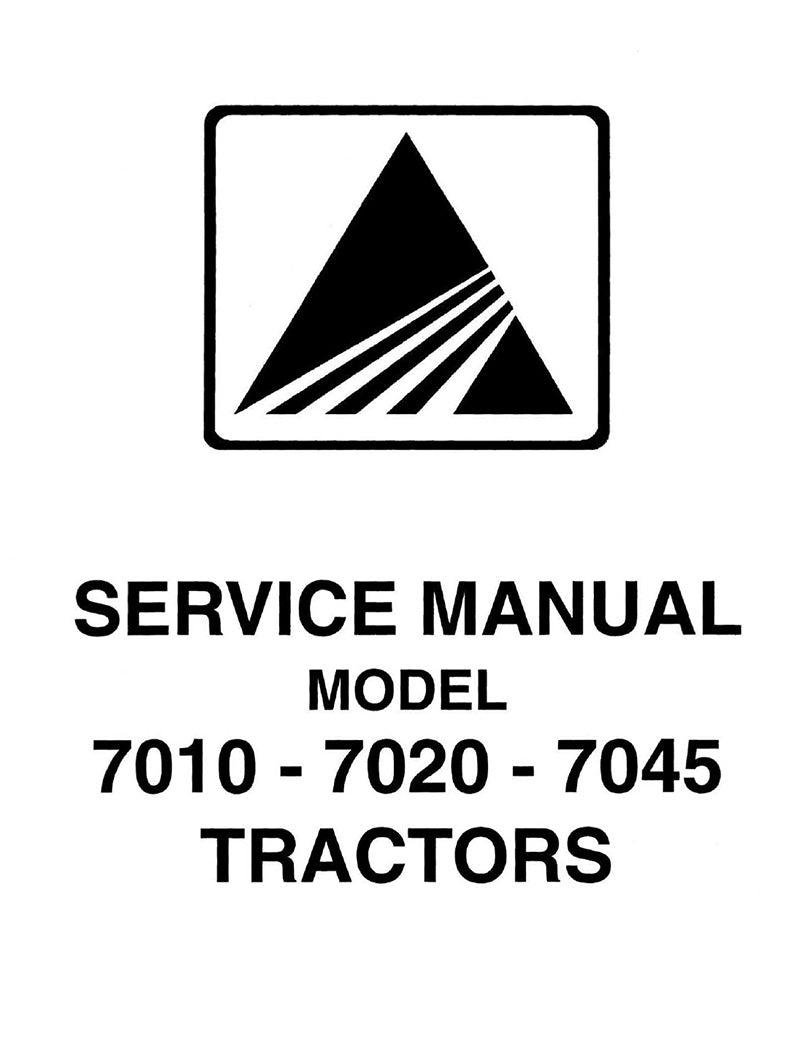 Allis-Chalmers 7010, 7020, and 7045 Tractors  - COMPLETE SERVICE MANUAL