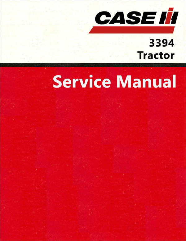 Case IH 3394 Tractor - Service Manual