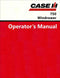 Case IH 750 Windrower - Operator's Manual