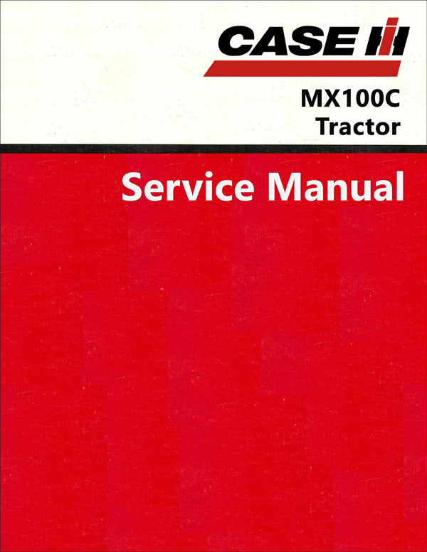 Case IH MX100C Tractor - Service Manual