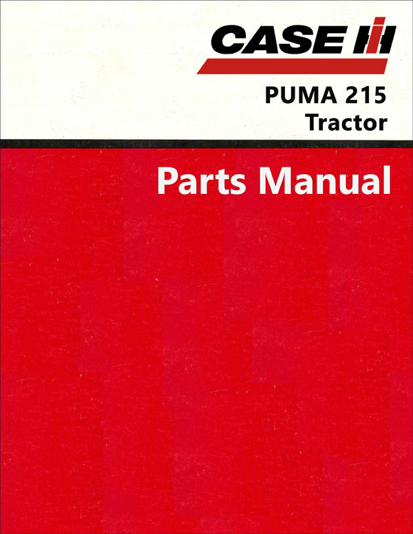 Case IH PUMA 215 Tractor - Parts Catalog
