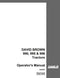 David Brown 990, 995 and 996 Tractor Manual