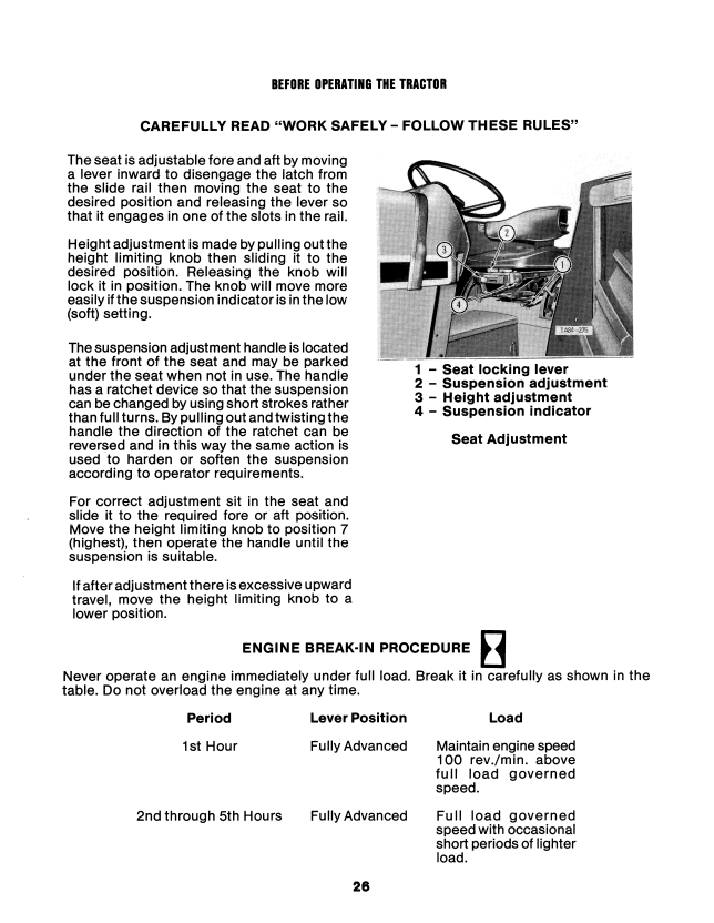 International 385, 484, 584, 684, 784, 884, and Hydro 84 Tractors - Operator's Manual