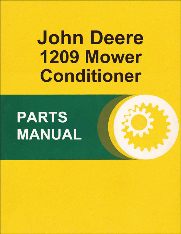 JD 1209 Mower Conditioner - Parts Catalog