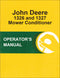 JD 1326 and 1327 Mower Conditioner - Operator's Manual