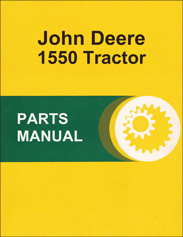 JD 1550 Tractor - Parts Catalog