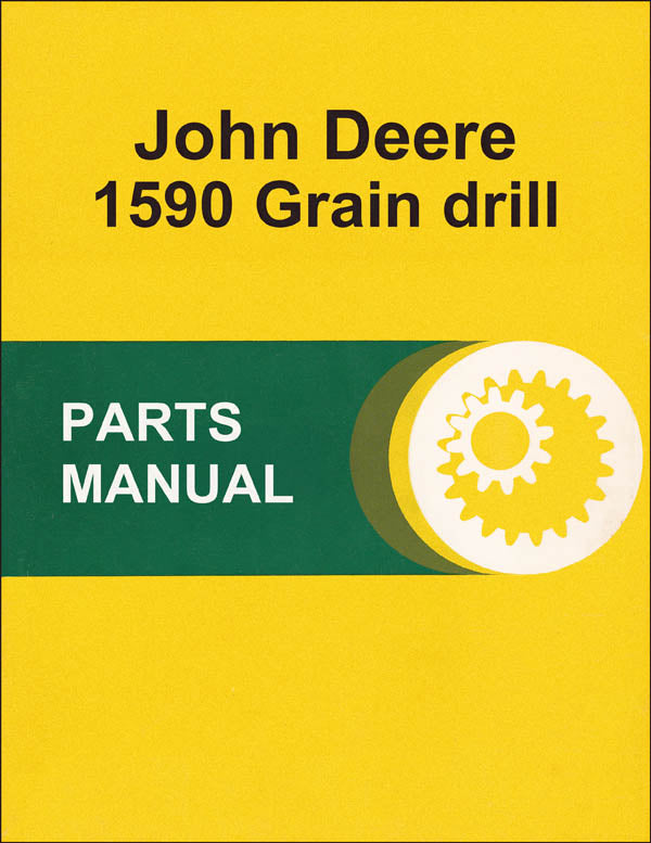 JD 1590 Grain Drill Parts Catalog Farm Manuals Fast