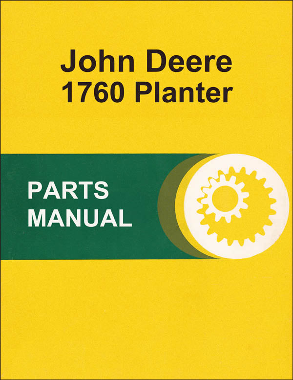 JD 1760 Planter Parts Catalog Farm Manuals Fast