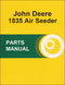 JD 1835 Air Seeder - Parts Catalog