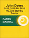 JD 2020, 2020 RU, 2020 HU, and 2020 LU Tractor - Parts Catalog