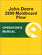 JD 2800 Moldboard Plow - Operator's Manual