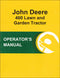 JD 400 Lawn and Garden Tractor - Operator's Manual