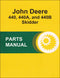 JD 440, 440A, and 440B Skidder - Parts Catalog