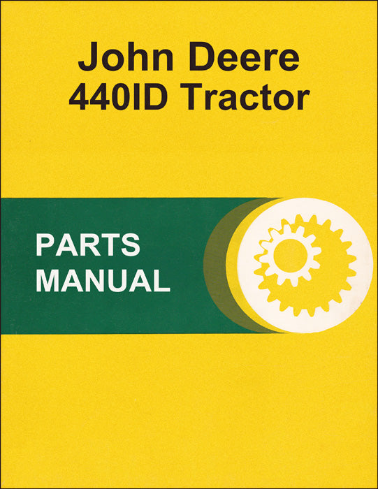 JD 440ID Tractor - Parts Catalog