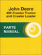 JD 450 Crawler - Parts Catalog
