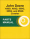 JD 450G, 455G, 550G, 555G, and 650G Crawler - Parts Catalog