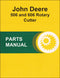 JD 506 and 606 Rotary Cutter - Parts Catalog