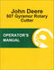 JD 507 Gyramor Rotary Cutter - Operator's Manual