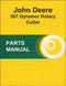 JD 507 Gyramor Rotary Cutter - Parts Catalog