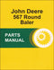 JD 567 Round Baler - Parts Catalog