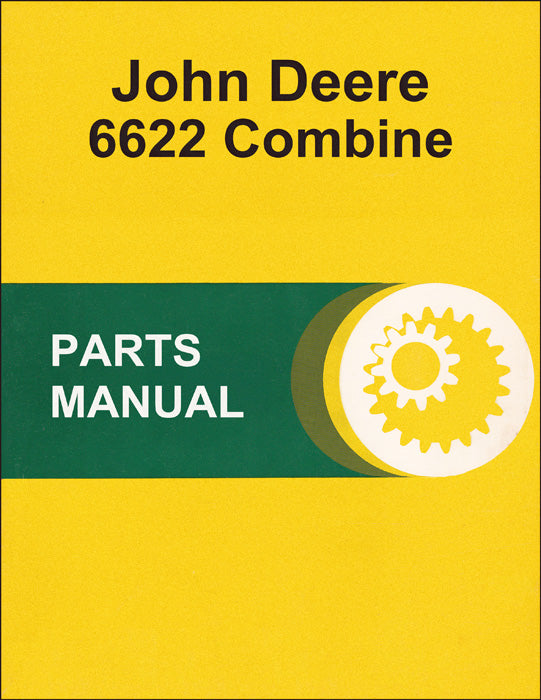 JD 6622 Combine - Parts Catalog